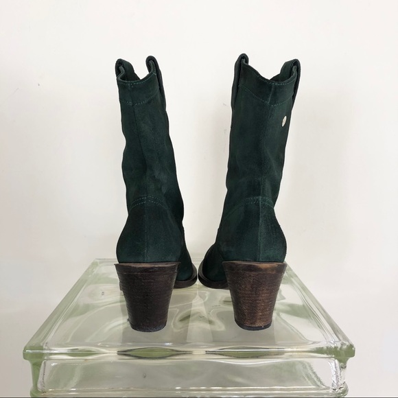 Isabella Lorusso ISLO agreement Suede cowboy boots - Picture 4 of 15